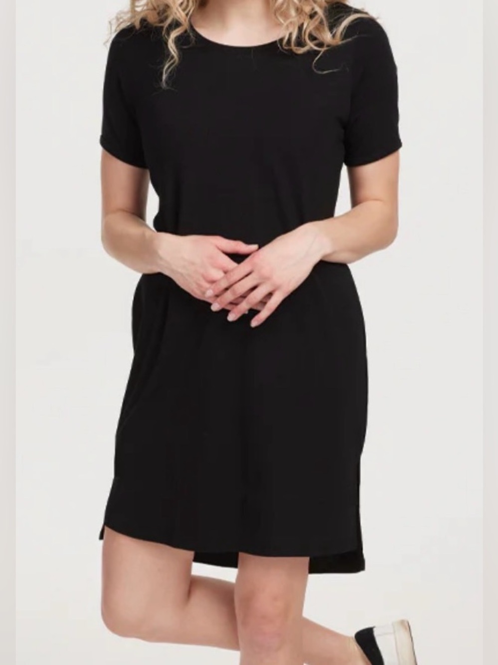 WoolX Lexie Dress & Cover-up Merino Wool Women’s Size XL Black